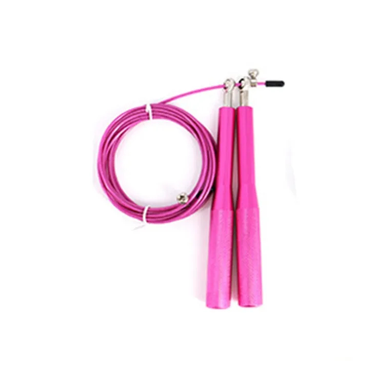 JUNGLELEOPARD CLB Jump Ropes PVC Aluminum Handle, Steel Wire Unisex-7