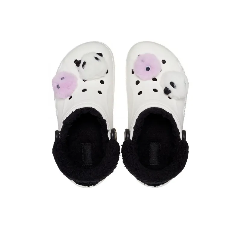 Crocs Classic Clog Clogs Unisex White Black-3