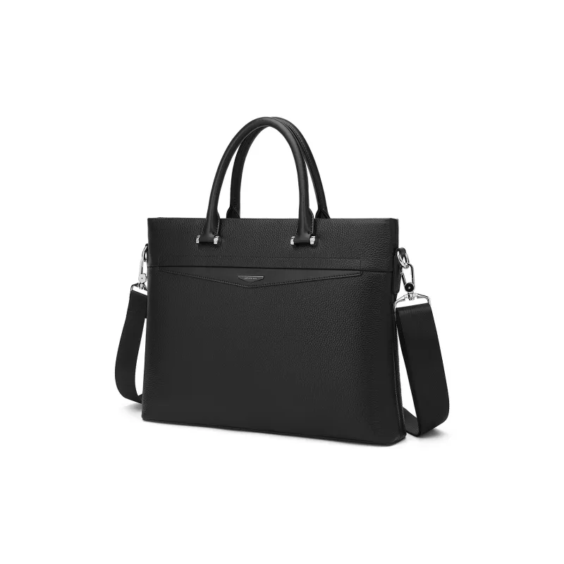 MEXICAN Cow Leather Shoulder Bag, Laptop Bag, Crossbody Bag, Handbag Regular Men's-1