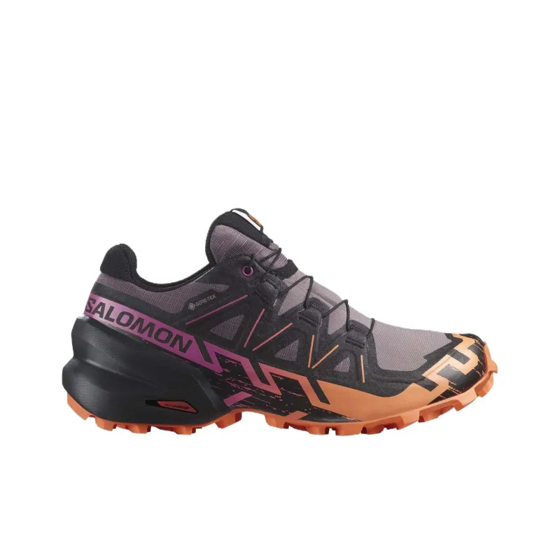 SALOMON Women's Speedcross 6 GORE-TEX 'Moonscape Bird Of Paradise'-1