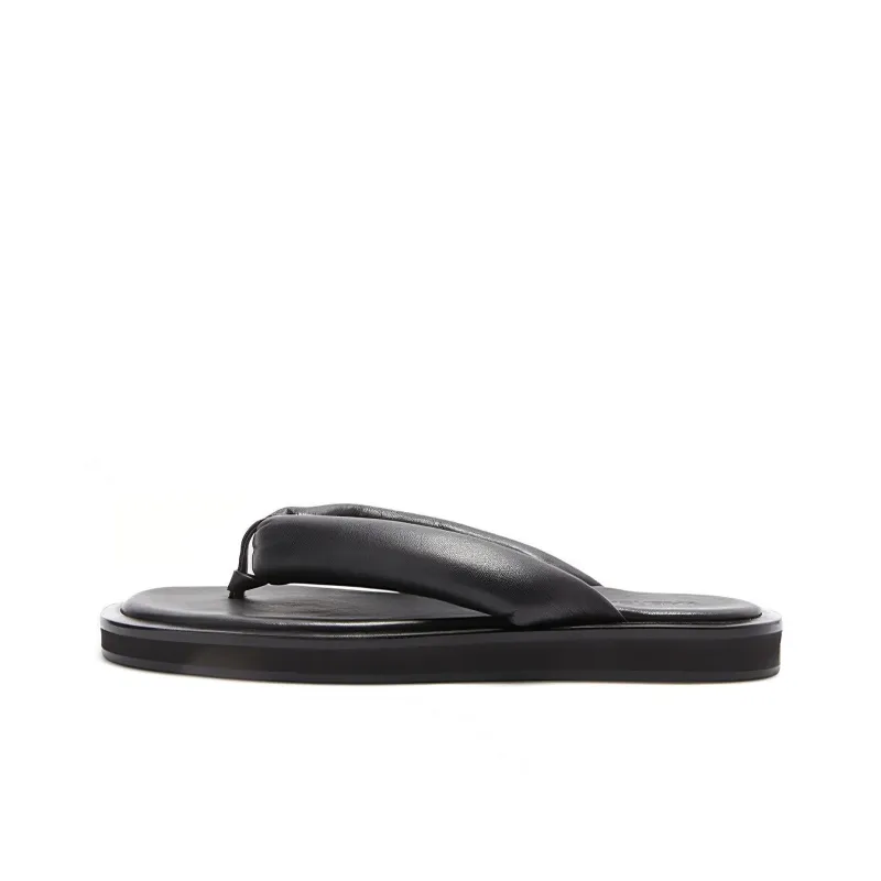 AMBUSH Geta Flip Flops Black-0