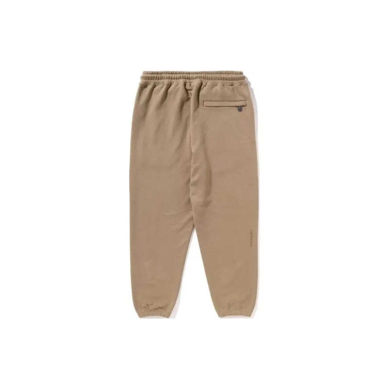 A BATHING APE Logo patch Cotton Blend Track Pants-7