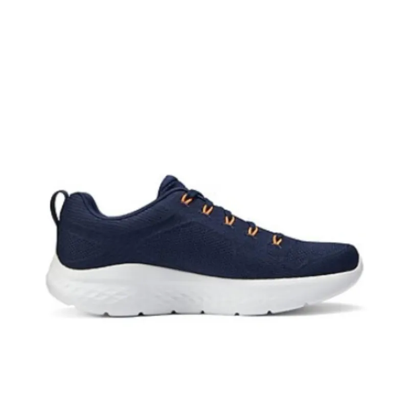 Skechers Anti Slip Wear Resistant Low Top Running Shoes Men's Blue Orange-1