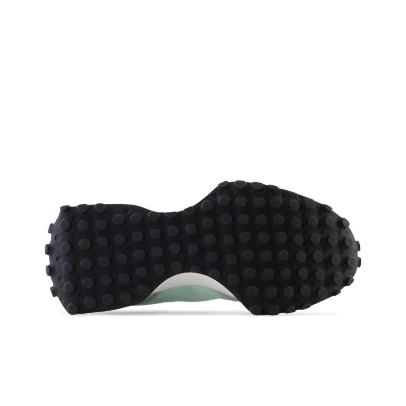 New Balance 327 White Black Grey Light Blue Women's-4