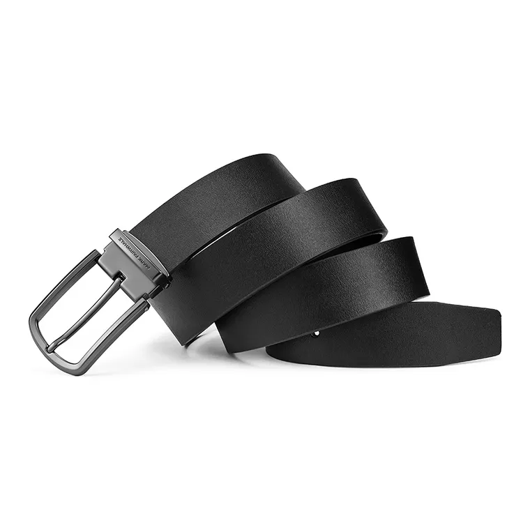 FAIRWHALE Minimalist Style Pin Buckle Vintage Belt Men's Width 3.5CM-2