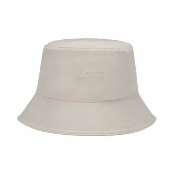 MACKAGE Cotton Polyester Bucket Hats Unisex Beige