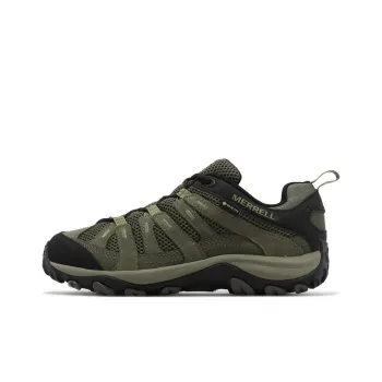 MERRELL Alverstone Cushioning Wear-Resistant Low-Top Outdoor Shoes Men's Green Black