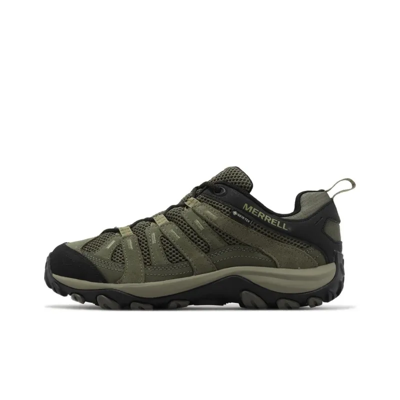MERRELL Alverstone Cushioning Wear-Resistant Low-Top Outdoor Shoes Men's Green Black-0