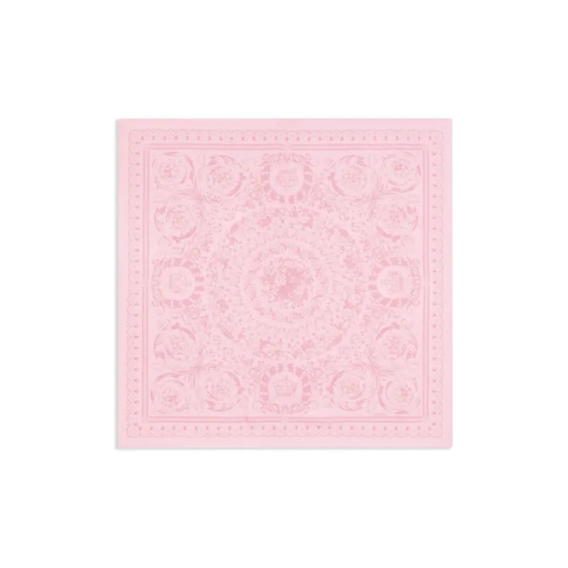 VERSACE Barocco print Silk Foulard-0