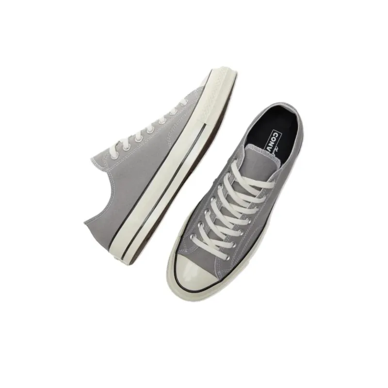 Converse 1970s Low Top Canvas Shoes Unisex Stone Gray-3