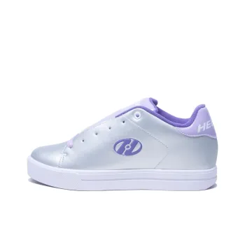 HEELYS Cushioning Anti Slip And Wear Resistant Low Top Casual Shoes Women's Silver