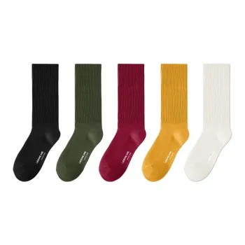 LEEME.ME Mid Calf Socks Women's 5 Pack