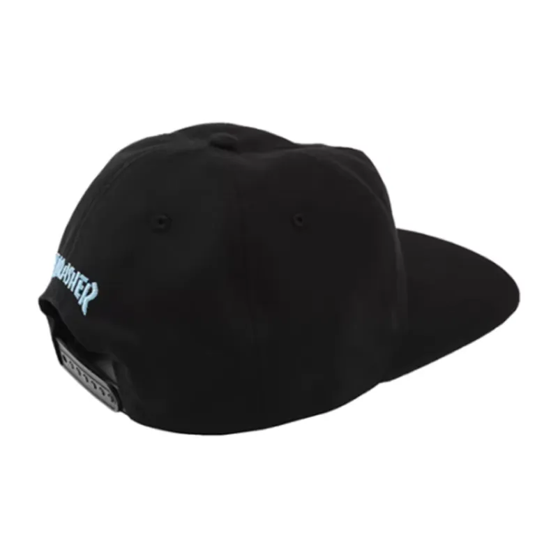 Thrasher Cotton Baseball Caps Unisex Black-2