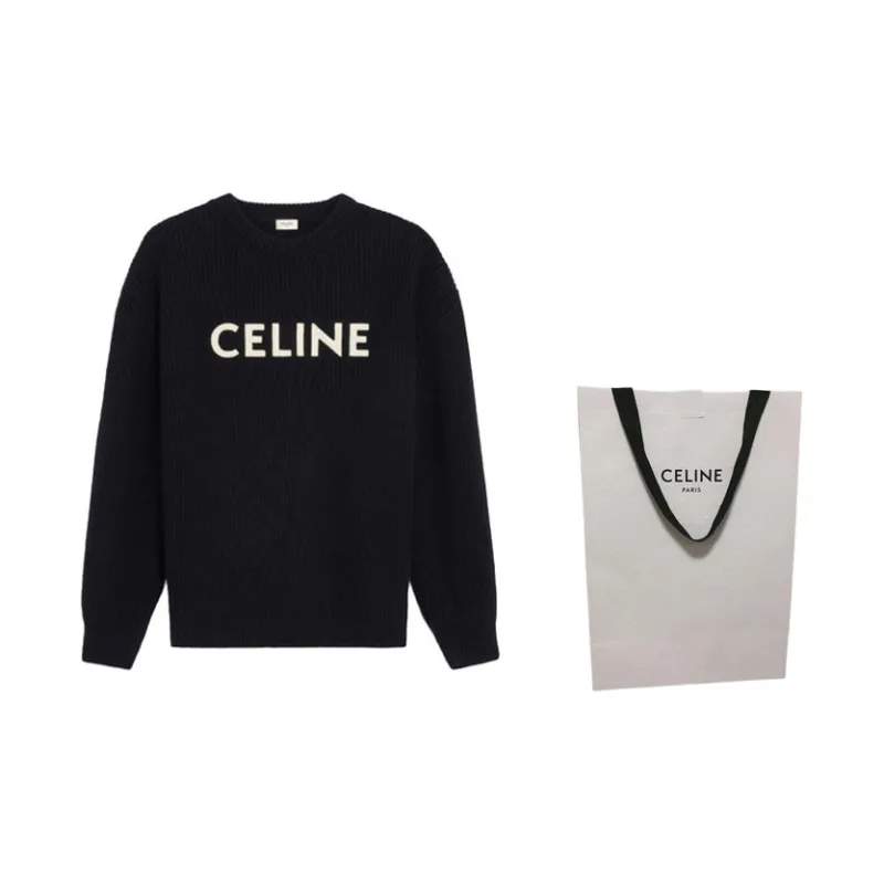 CELINE Oversized Sweater In Wool-2