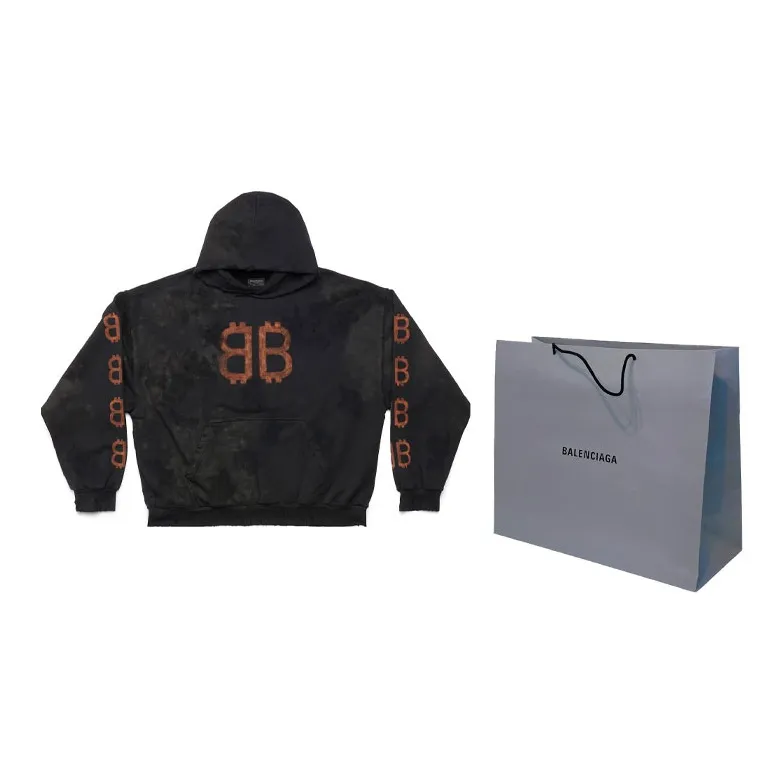 Balenciaga Crypto Medium Fit Hoodie-2
