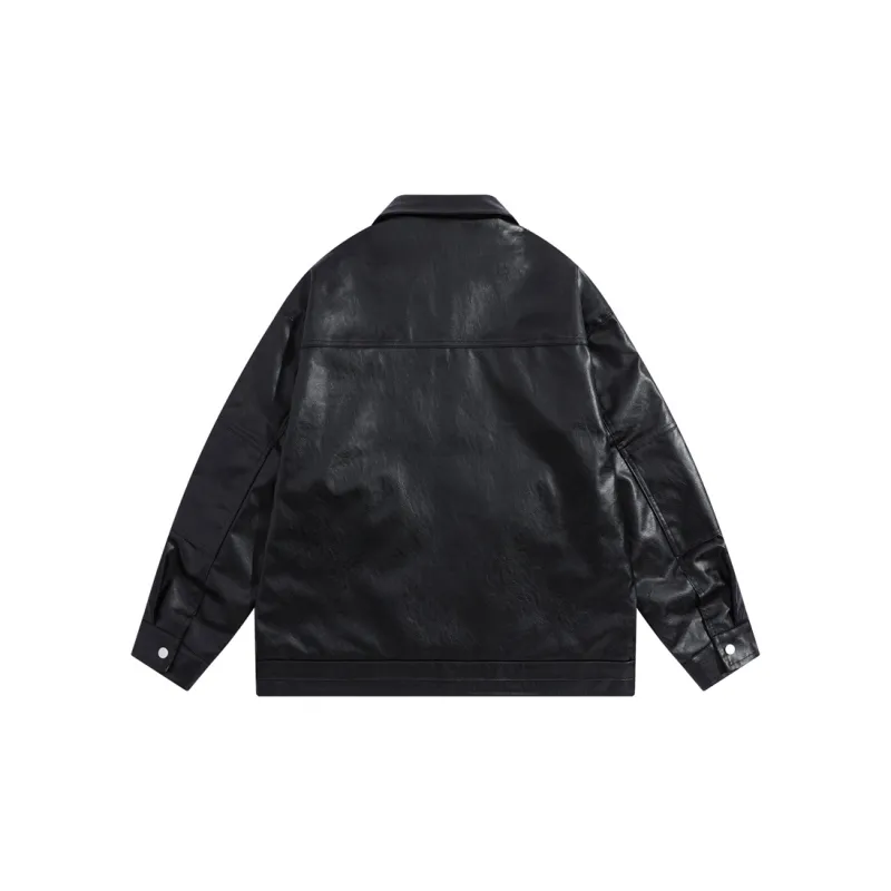 GOOSELIAR Leather Jackets Coats Unisex-1