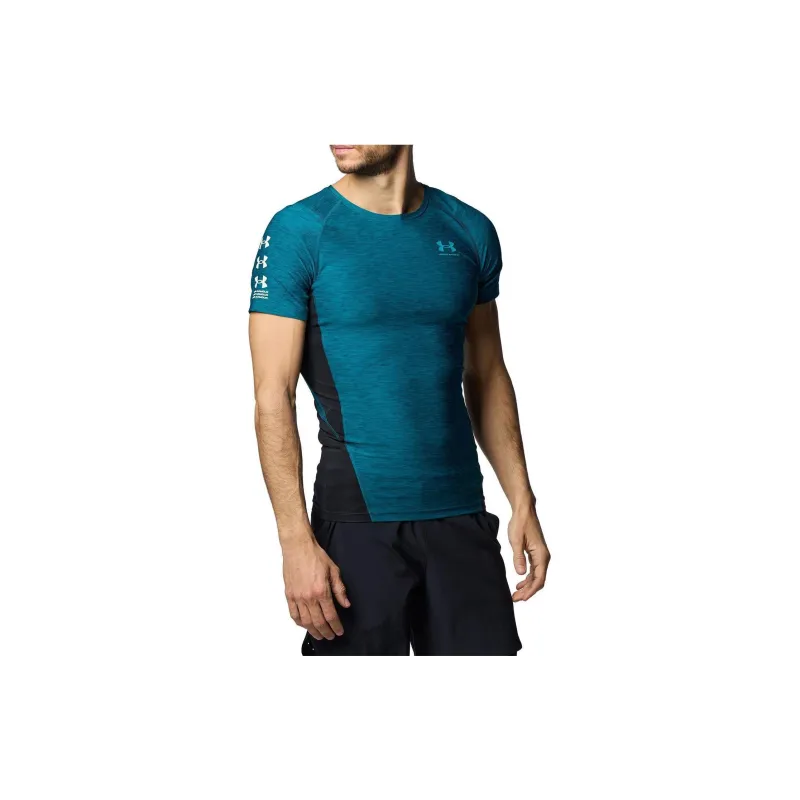 Under Armour T Shirt Men's Peacock Blue-2
