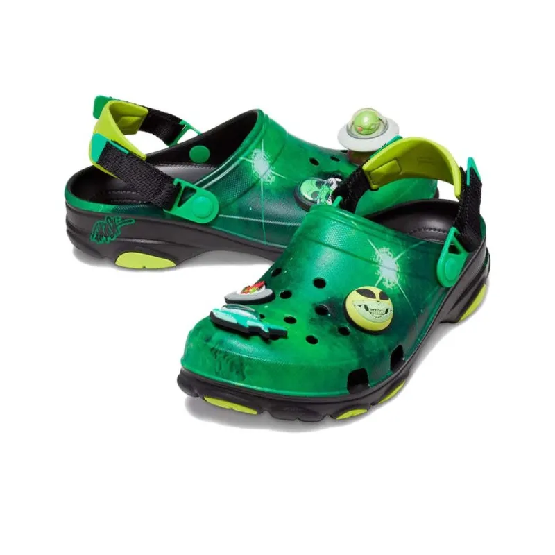 Crocs All Terrain Clog Ron English Area 54 Green Galaxy-2