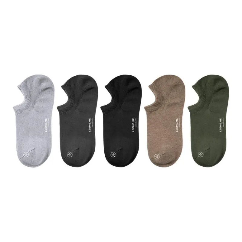 LEEME.ME Ankle Socks Men's 5 Pack-3
