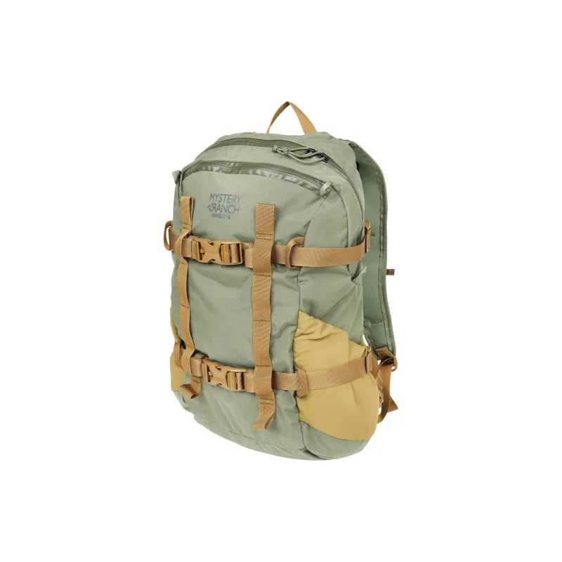 MYSTERY RANCH 18L Outdoor Bags 330D LP CORDURA® Fabric Yellow Pine Color Unisex-1