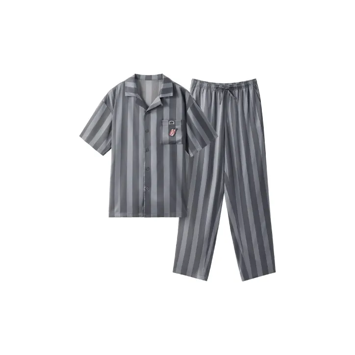 Bananain Pajama Set Unisex Multicolor-14
