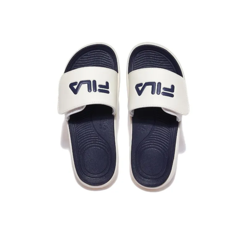 FILA Drifter Slide Slippers Unisex White Black-2