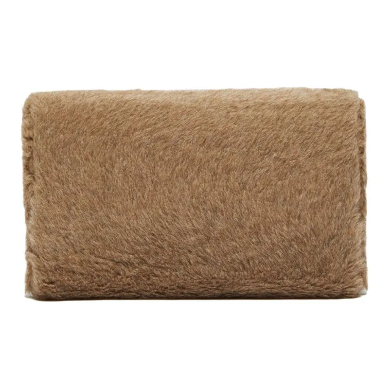 MaxMara Alpaca Clutch Women's Dove Color-2