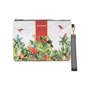 SPRAYGROUND Flawless Flight Graphic print Clutch Bag