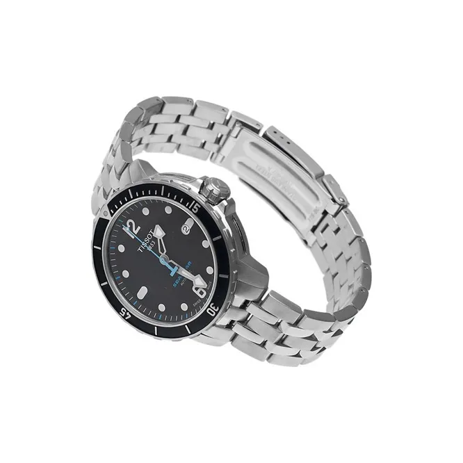 TISSOT Starfish Collection Automatic Mechanical Movement Men's Watches Watch 42mm Black Dial T066.407.11.057.00-1