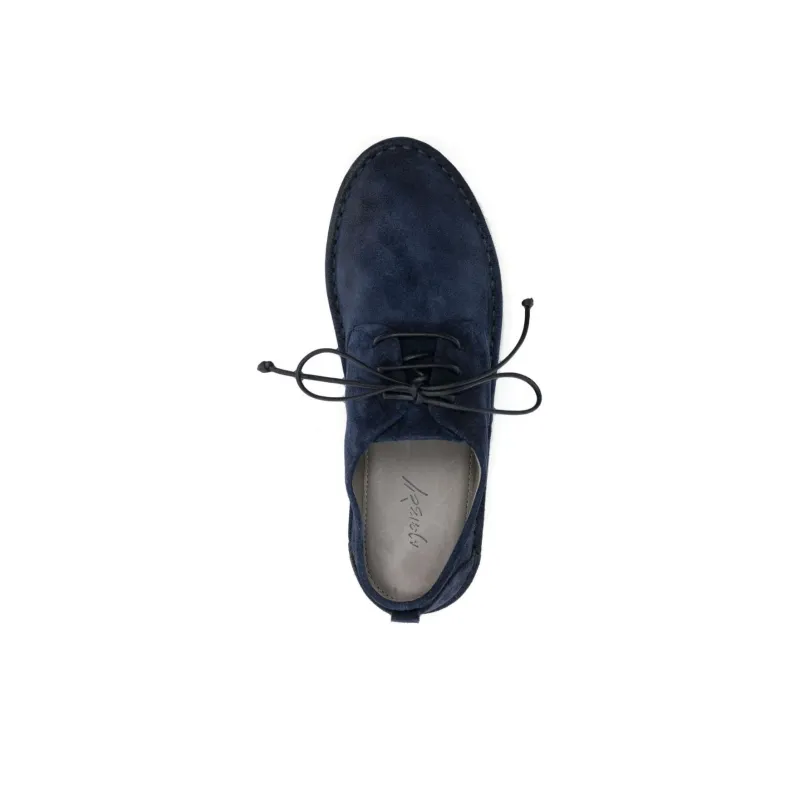Marsèll Lace-up Suede Oxford Shoes-4