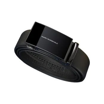 FAIRWHALE Top Grain Cow Leather Genuine Leather Leather Belts Men's Width  3.5cm