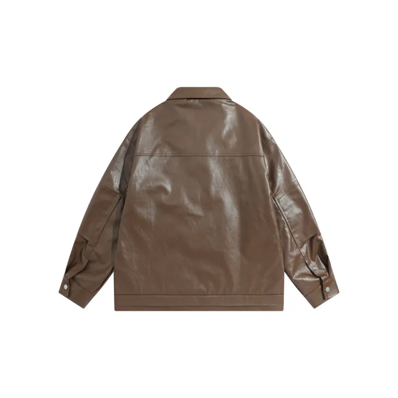 GOOSELIAR Leather Jackets Coats Unisex-13
