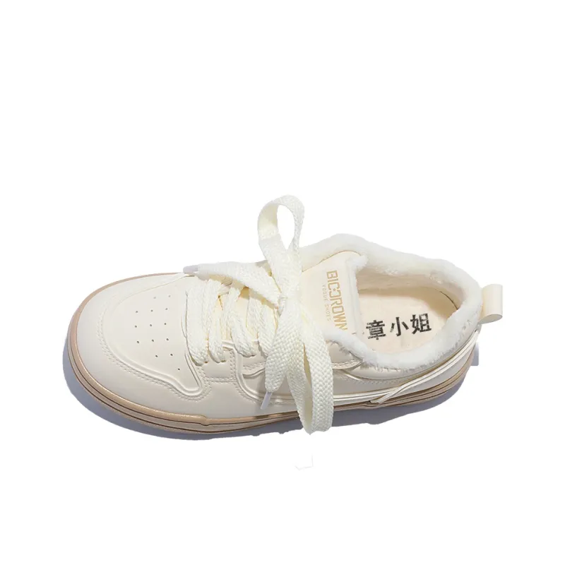 Miss Zhang Skateboard Shoes Women's Khaki-4
