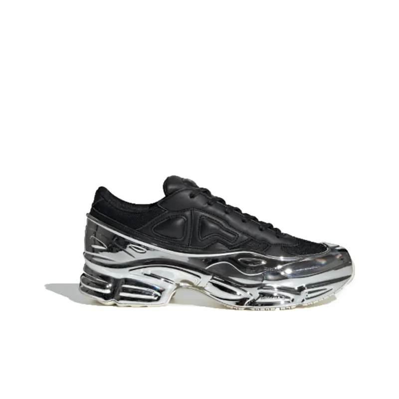Adidas Originals Ozweego Raf Simons Core Black Silver Metallic-1