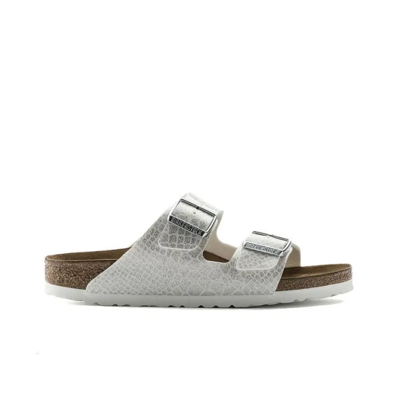 Birkenstock Arizona Birko Flor Narrow Fit 'Pull Up Anthracite' Women's-1