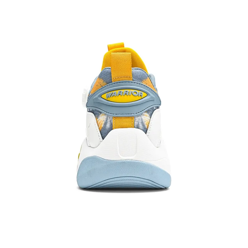 Warrior Premium Collection Cushioning Anti-Slip Wear-Resistant Breathability Mid-Top Basketball Shoes Men's-6