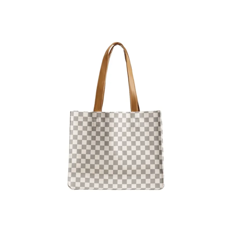 Disney PVC Tote Bag Shopping Bag Crossbody Bag Shoulder Bag Large Size Women's White/Coffee/Blue-1