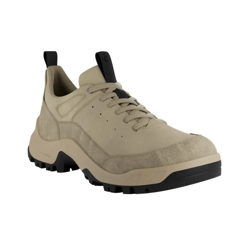 Ecco Off road Series Slip Resistant Breathable Low Top Trekking Shoes Men's Sand-3