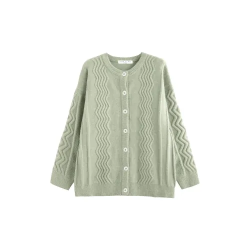 Tonlion Knitwear Women's Gray Green