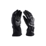 Long Gray-Carbon Fiber Protective Shell-Winter Fleece-Lined