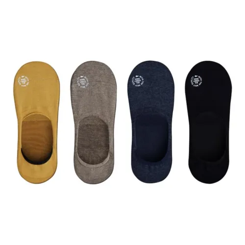 LEEME.ME No Show Socks Men's 4 Pack