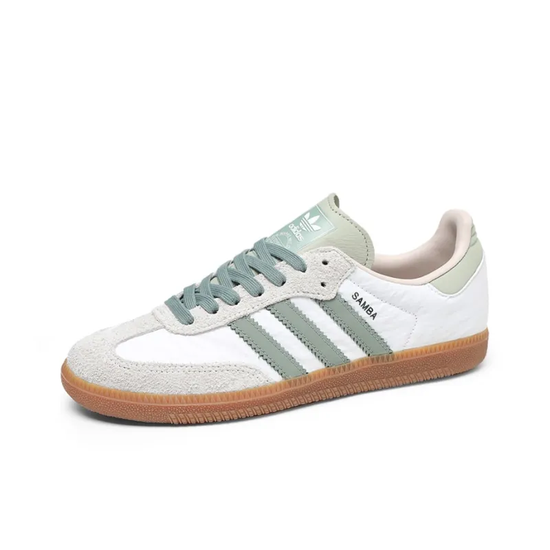 adidas Samba OG Silver Green Putty Mauve Women's-2