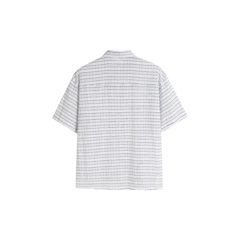 DIMC Shirt Unisex Blue White Stripes-1