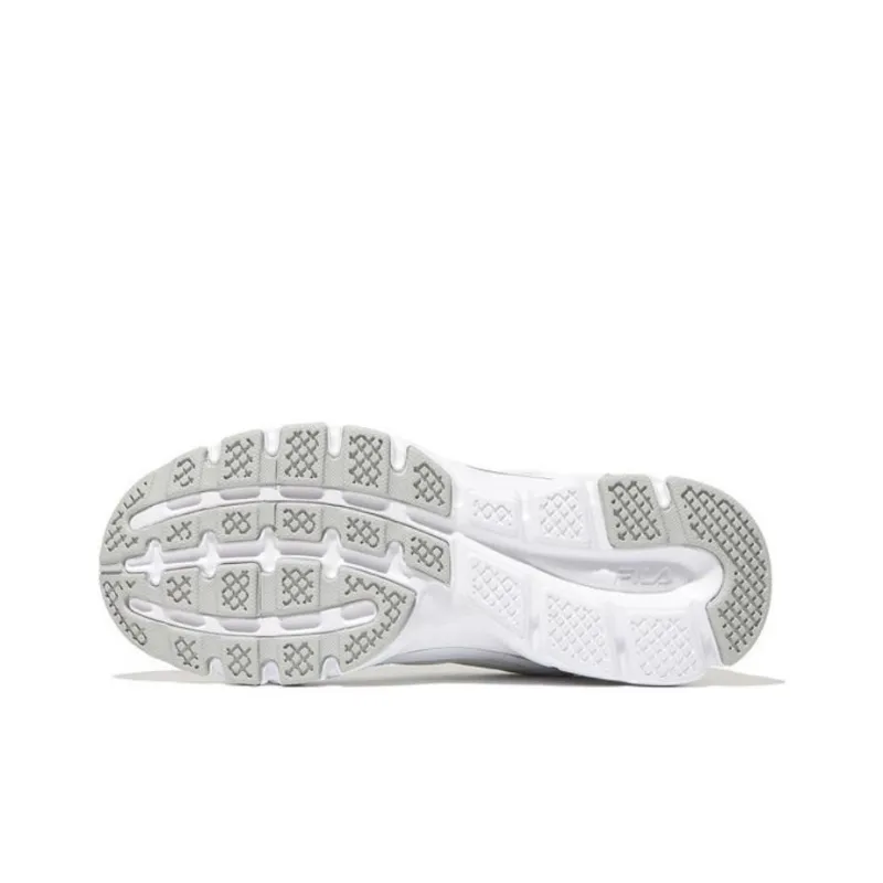 FILA Anti Slip Wear Resistant Low Top Running Shoes Unisex Ecru Korean Style-5