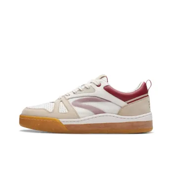 Clarks Art Movement Series Low Top Skateboard Shoes Men's Red Brown