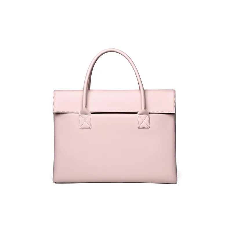 Techson Artificial Leather Tote Bag, Shopping Bag, Handbag Tubas Unisex Blue/Gray/Black/Pink-9