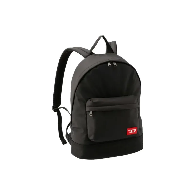 DIESEL Polyester With Polyamide Backpack Regular Unisex Black-2