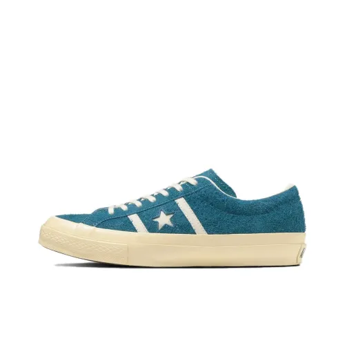 Converse Star&Bars Skateboard Shoes Unisex Low-Top Beige/Blue