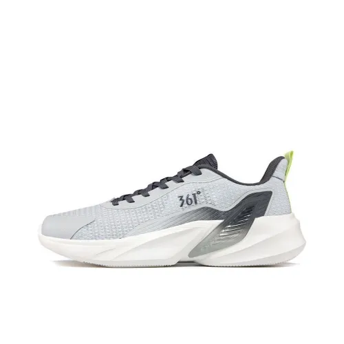 361° Cushioning Wear Resistant Low Top Running Shoes Men's Photon Gray