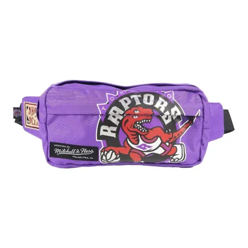 Mitchell & Ness Polyester Shoulder Bag Crossbody Bag Fanny Pack Unisex Purple